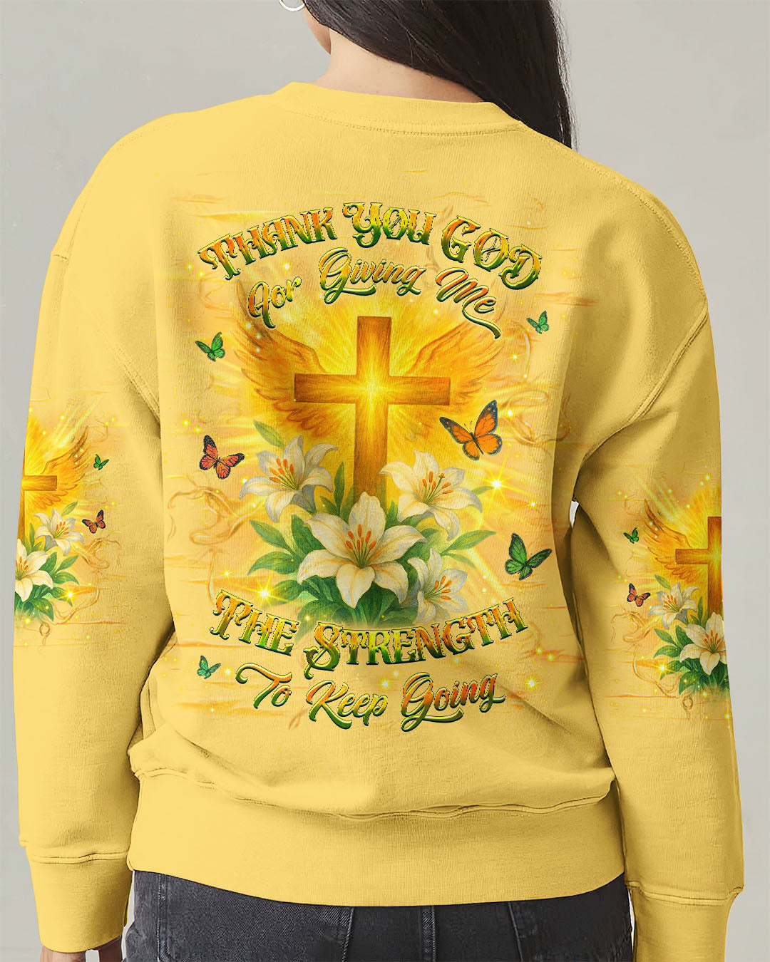 Thank You God Women's All Over Print Shirt - Yhhg0505252