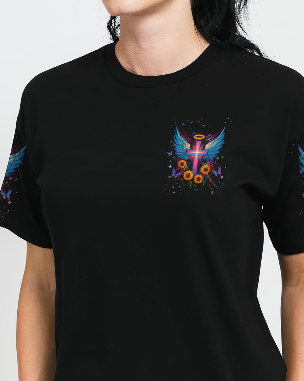 I Believe There Are Angels Among Us Women's All Over Print Shirt - Yhhg0705254