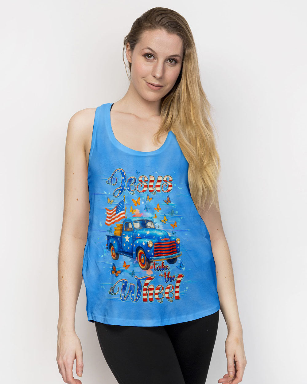 Jesus Take The Wheel Women's All Over Print Shirt - Yhhg1605252