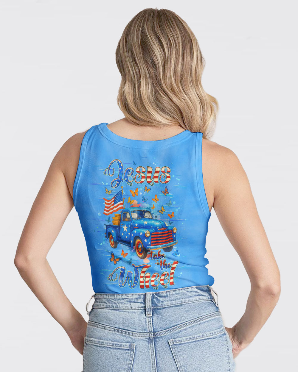 Jesus Take The Wheel Women's All Over Print Shirt - Yhhg1605252