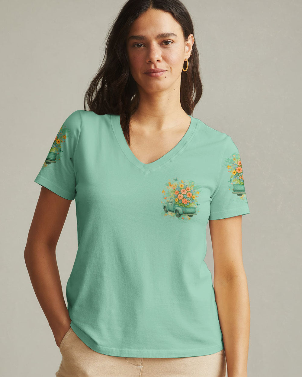 Jesus Take The Wheel Women's All Over Print Shirt - Yhlt1205254