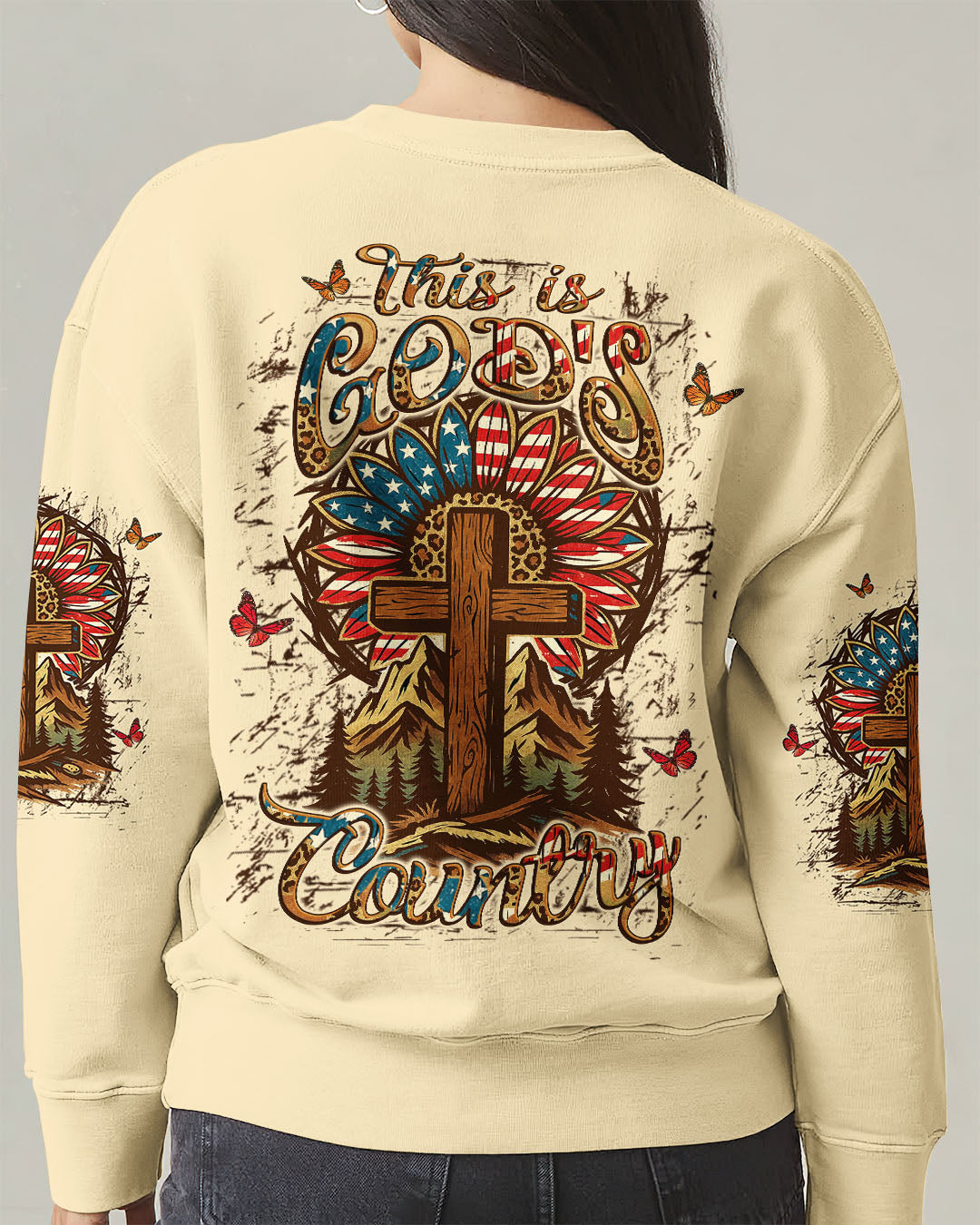 This Is God's Country Women's All Over Print Shirt - Yhlt1606252