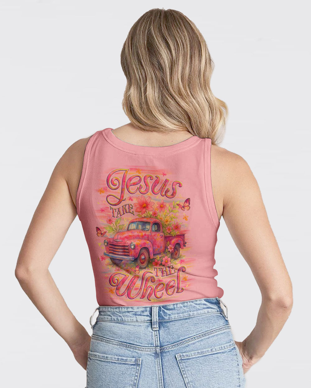 Jesus Take The Wheel Women's All Over Print Shirt - Yhlt1806251