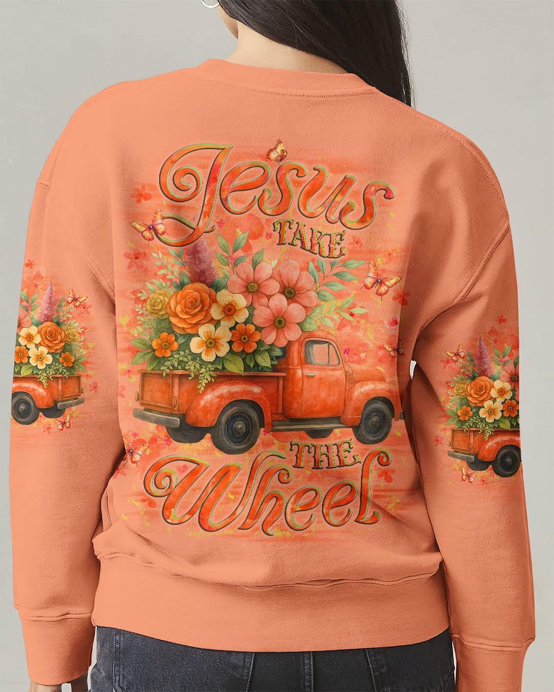 Jesus Take The Wheel Women's All Over Print Shirt - Yhlt1906251