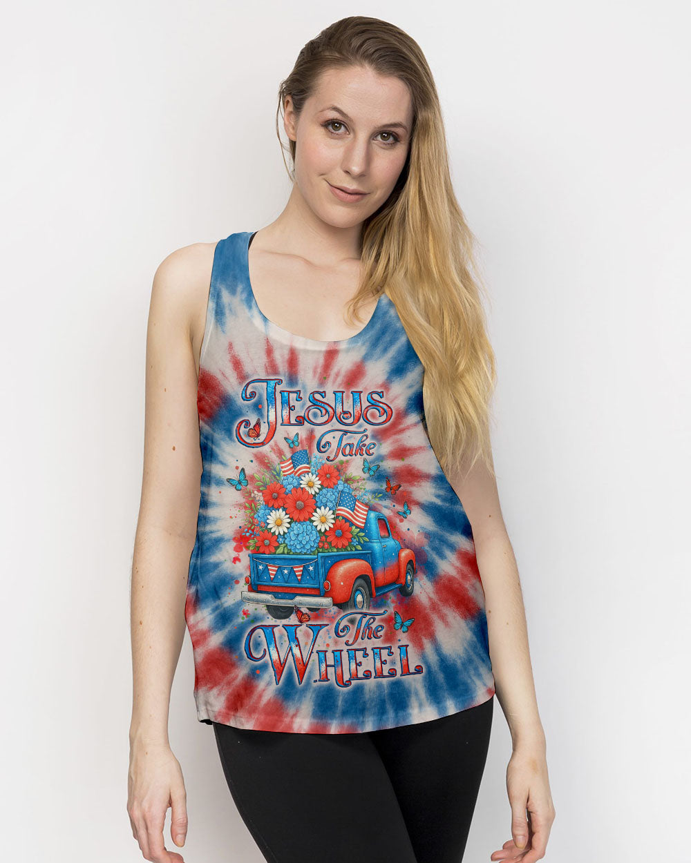 Jesus Take The Wheel Women's All Over Print Shirt - Yhlt2105252