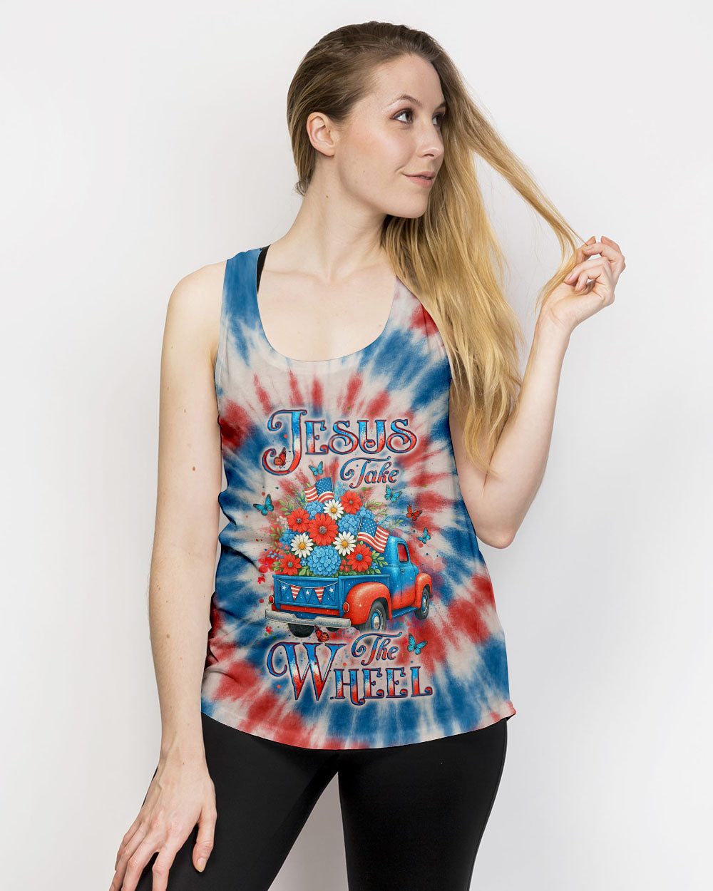 Jesus Take The Wheel Women's All Over Print Shirt - Yhlt2105252