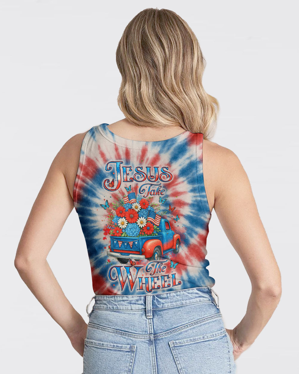 Jesus Take The Wheel Women's All Over Print Shirt - Yhlt2105252