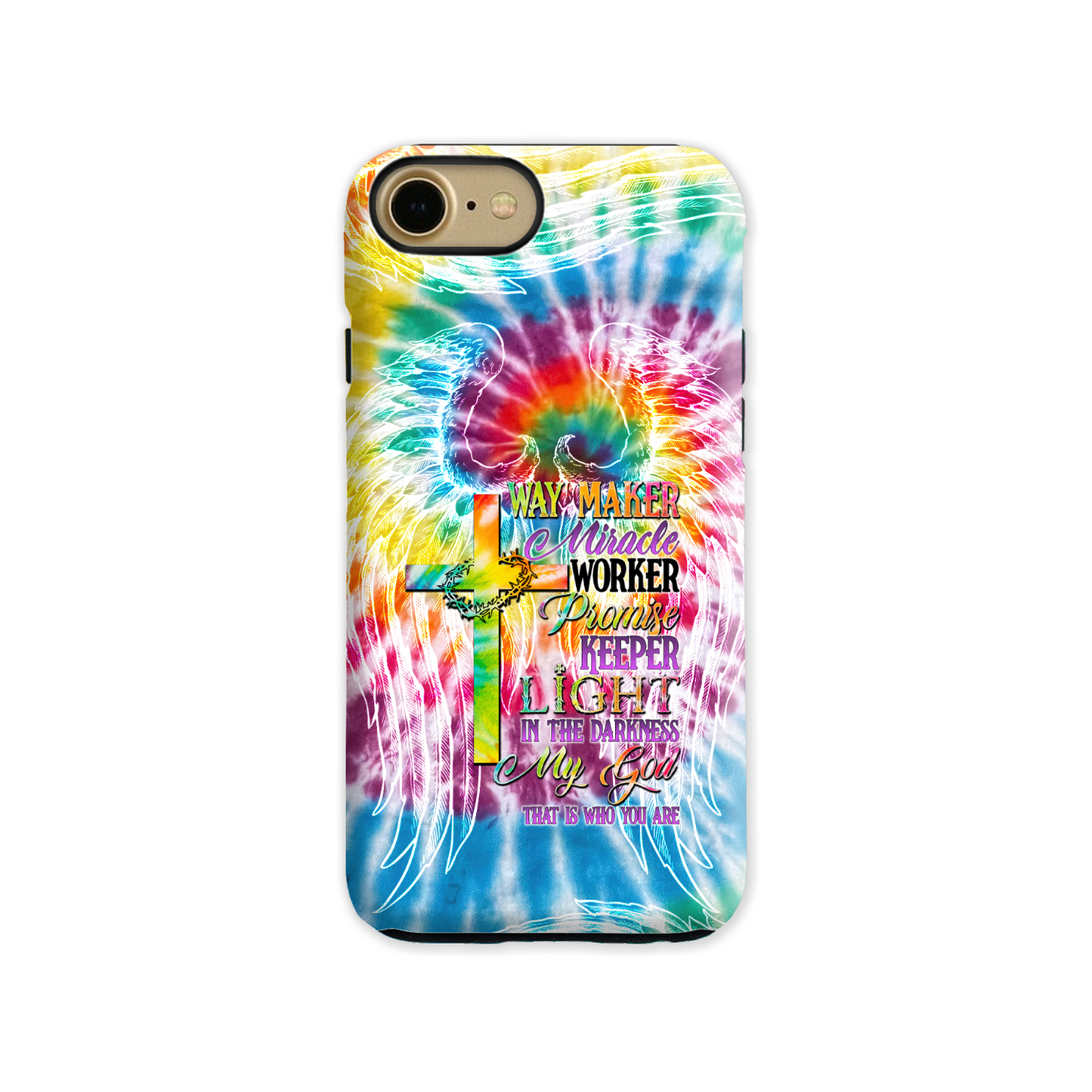 Promise Keeper Light In The Darkness Tie Dye Phone Case - Tytd2606232
