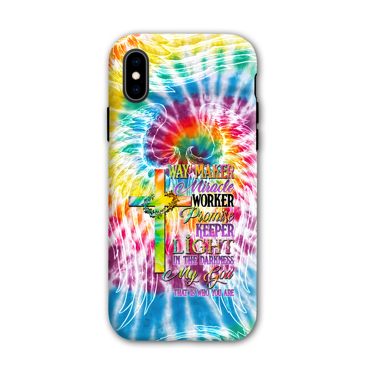 Promise Keeper Light In The Darkness Tie Dye Phone Case - Tytd2606232