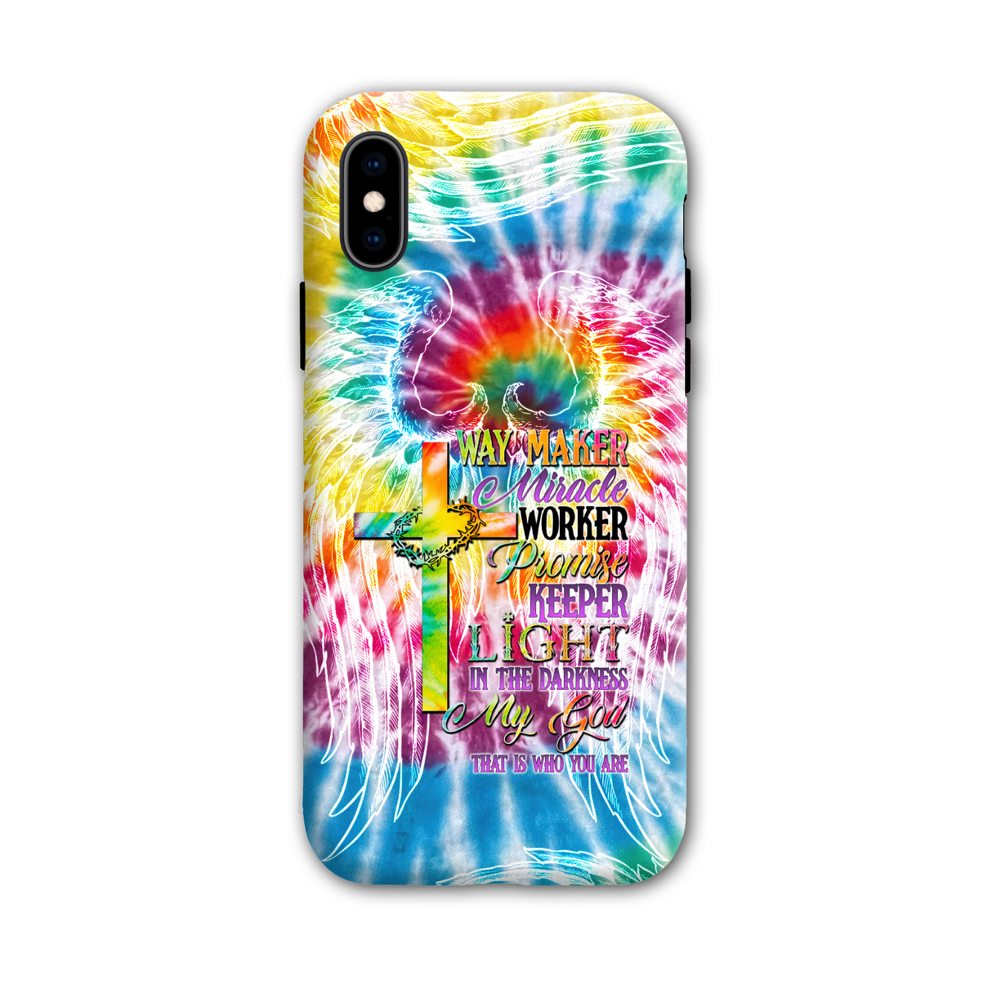 Promise Keeper Light In The Darkness Tie Dye Phone Case - Tytd2606232