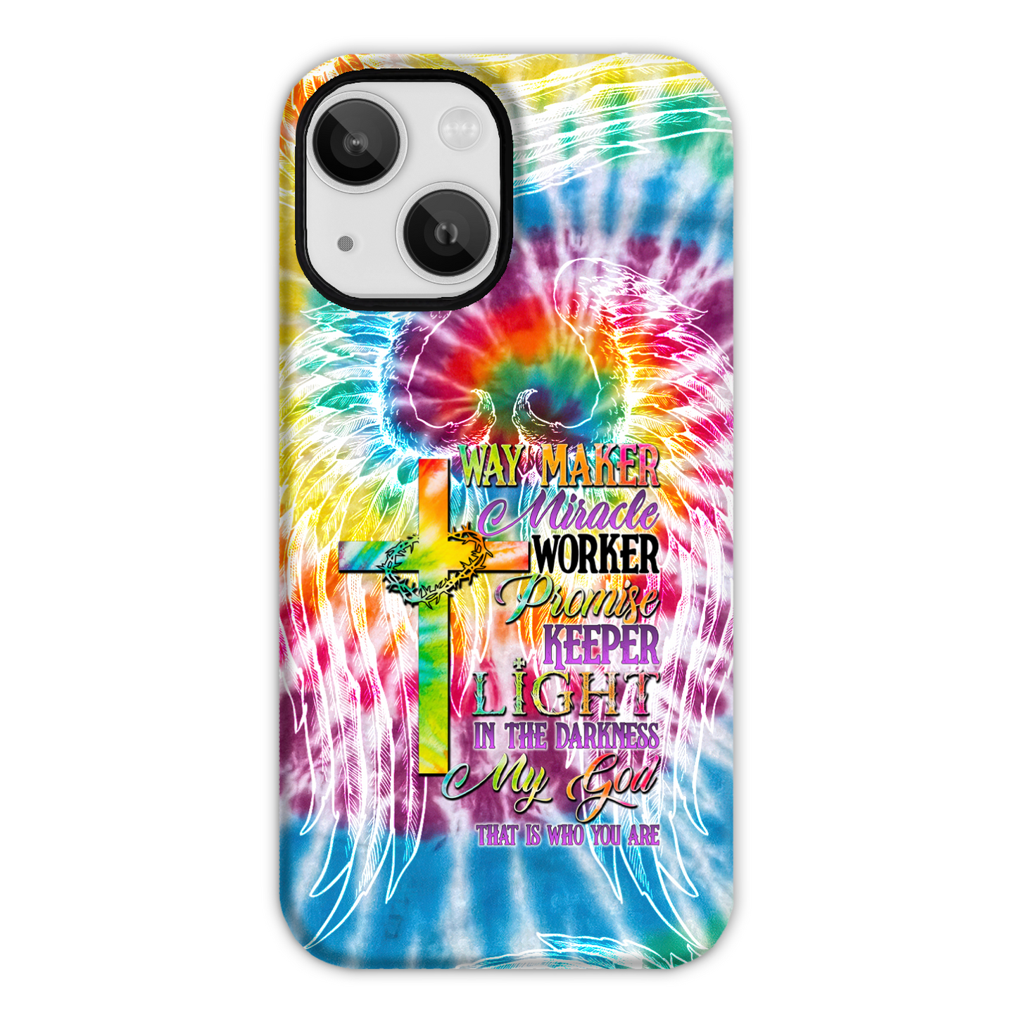 Promise Keeper Light In The Darkness Tie Dye Phone Case - Tytd2606232