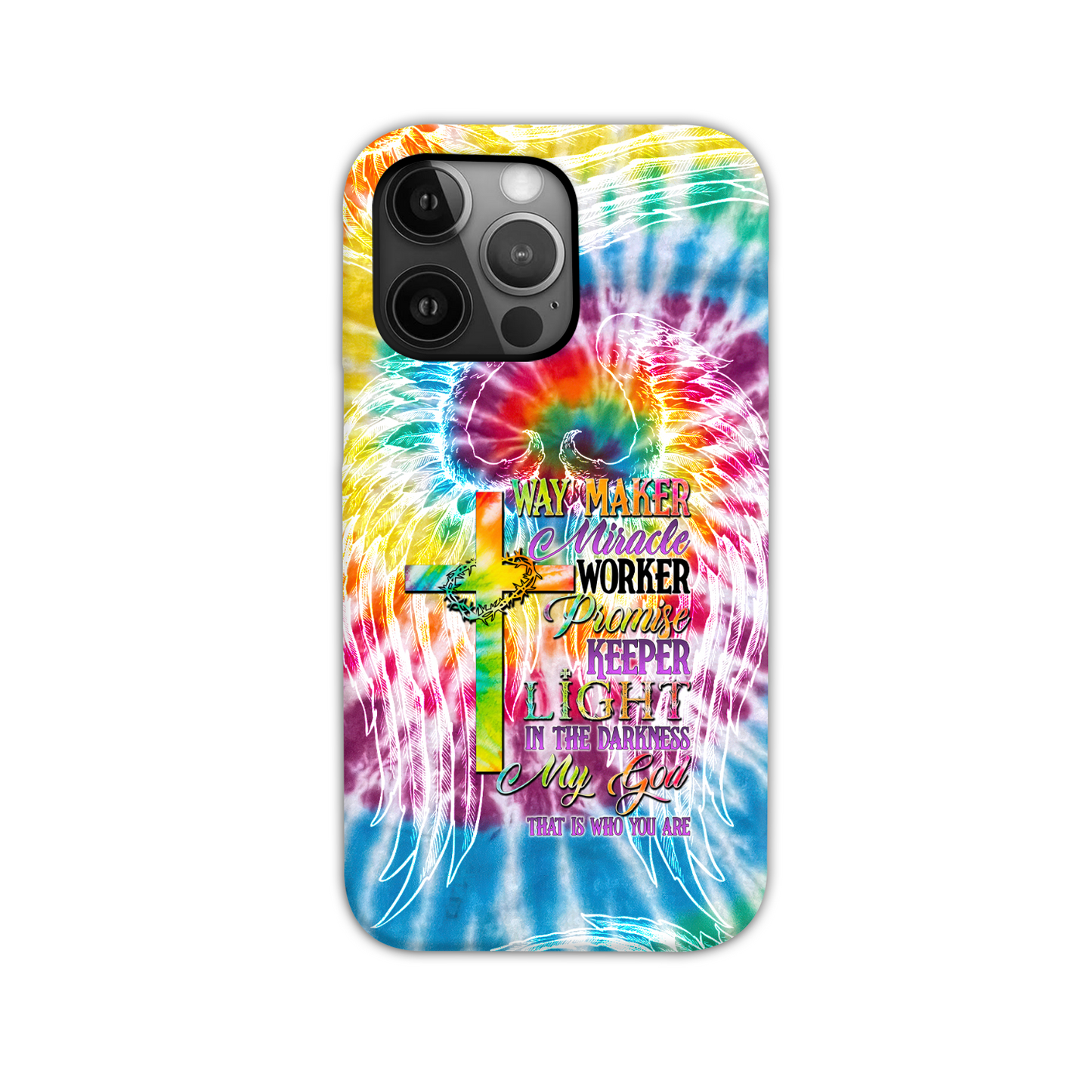 Promise Keeper Light In The Darkness Tie Dye Phone Case - Tytd2606232