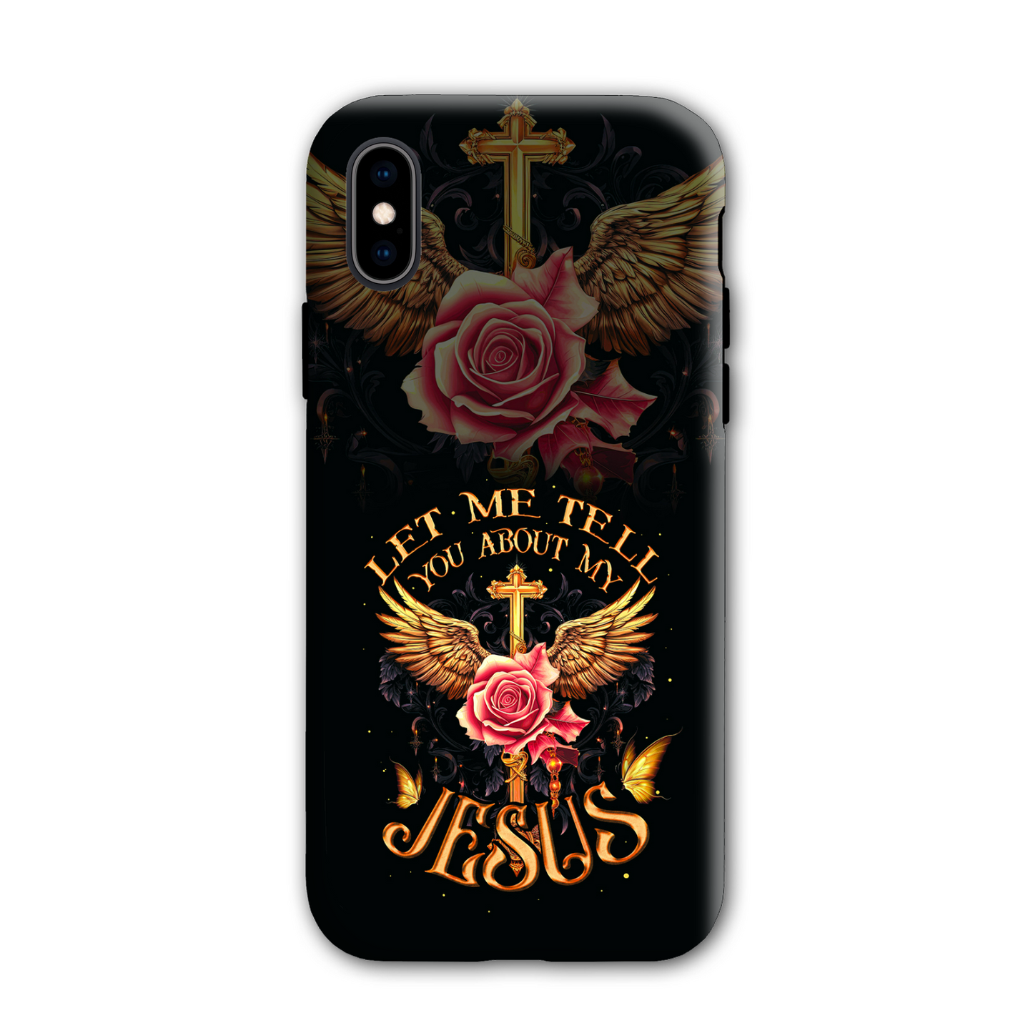 Let Me Tell You About My Jesus Phone Case - Ty3006238