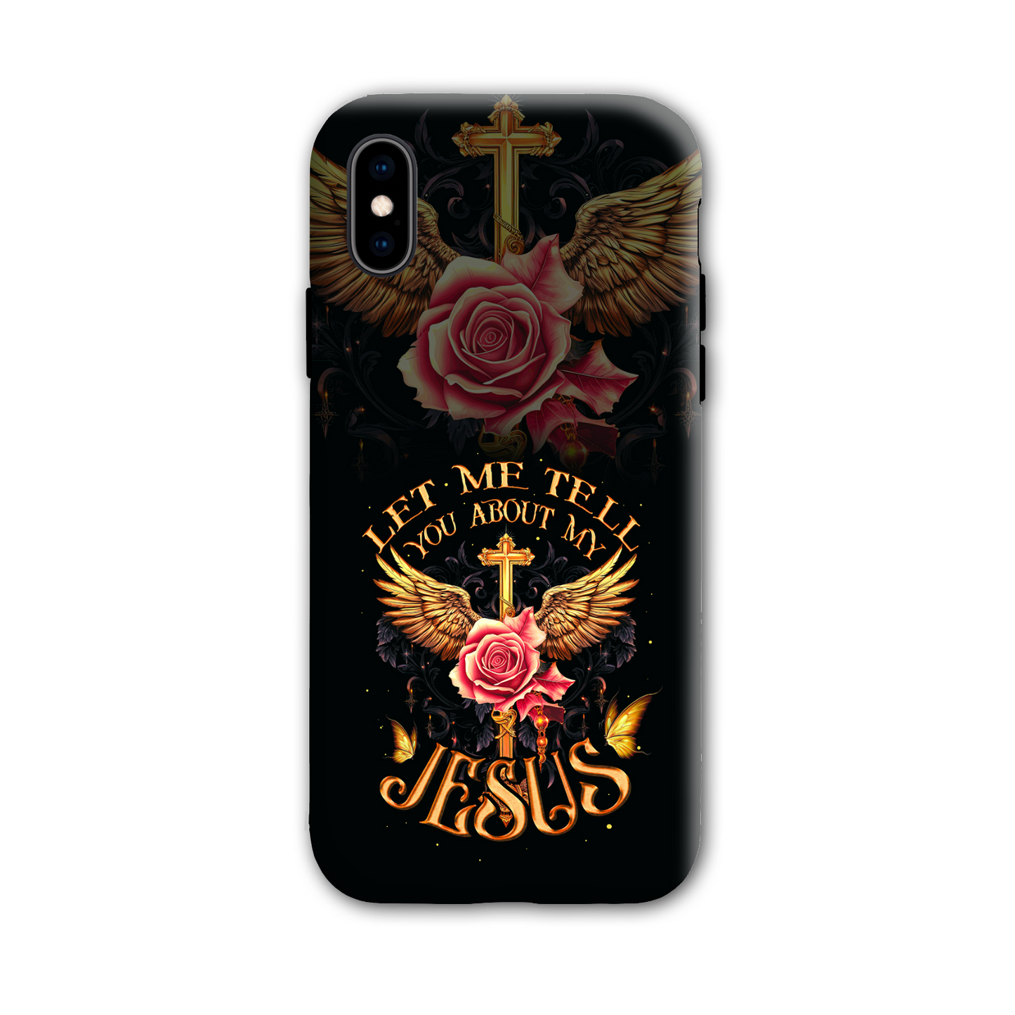 Let Me Tell You About My Jesus Phone Case - Ty3006238