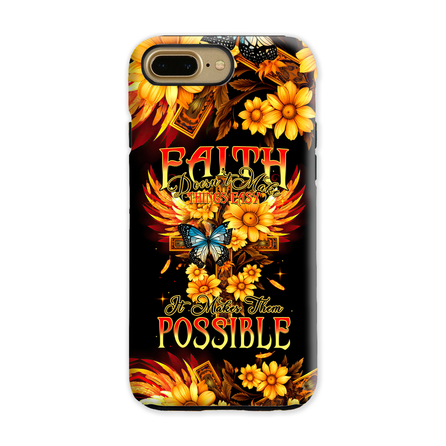 Faith Doesn't Make Things Easy Phone Case - Tytm2706231
