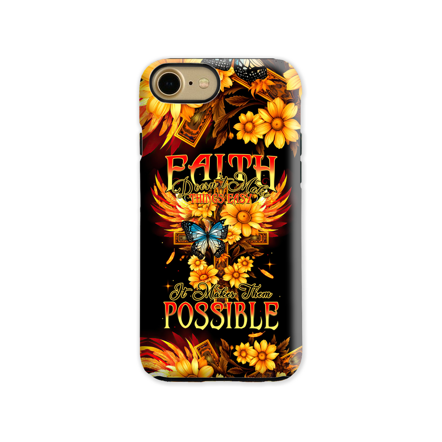 Faith Doesn't Make Things Easy Phone Case - Tytm2706231