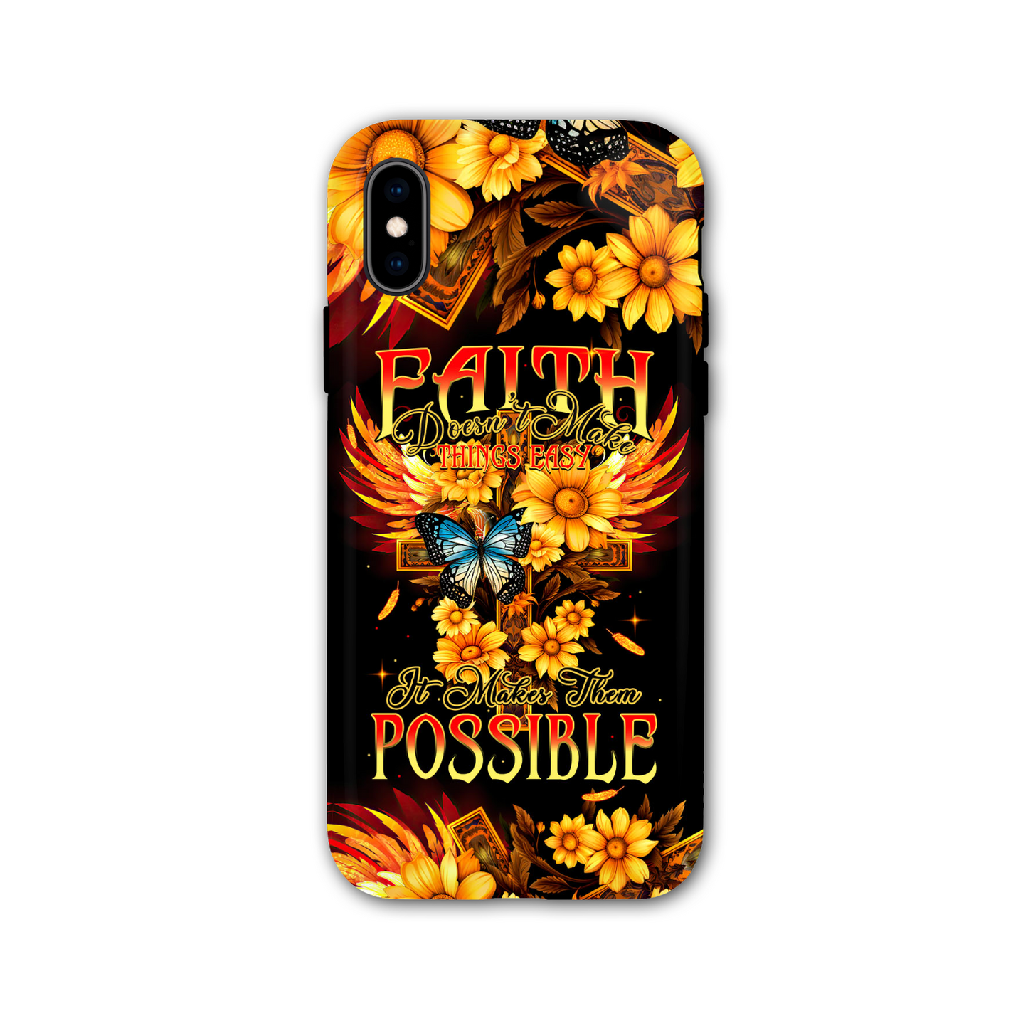 Faith Doesn't Make Things Easy Phone Case - Tytm2706231
