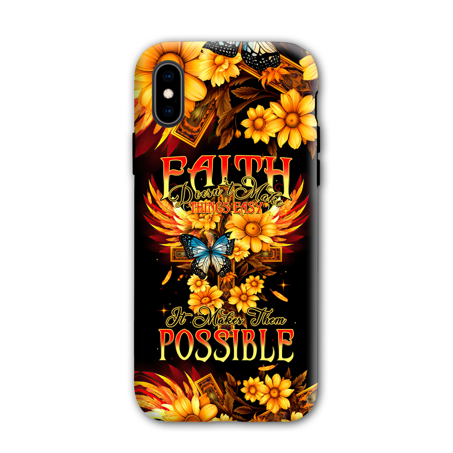 Faith Doesn't Make Things Easy Phone Case - Tytm2706231