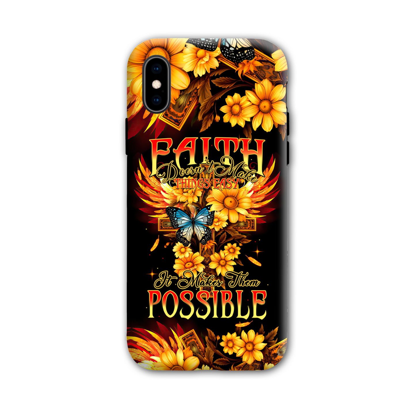 Faith Doesn't Make Things Easy Phone Case - Tytm2706231
