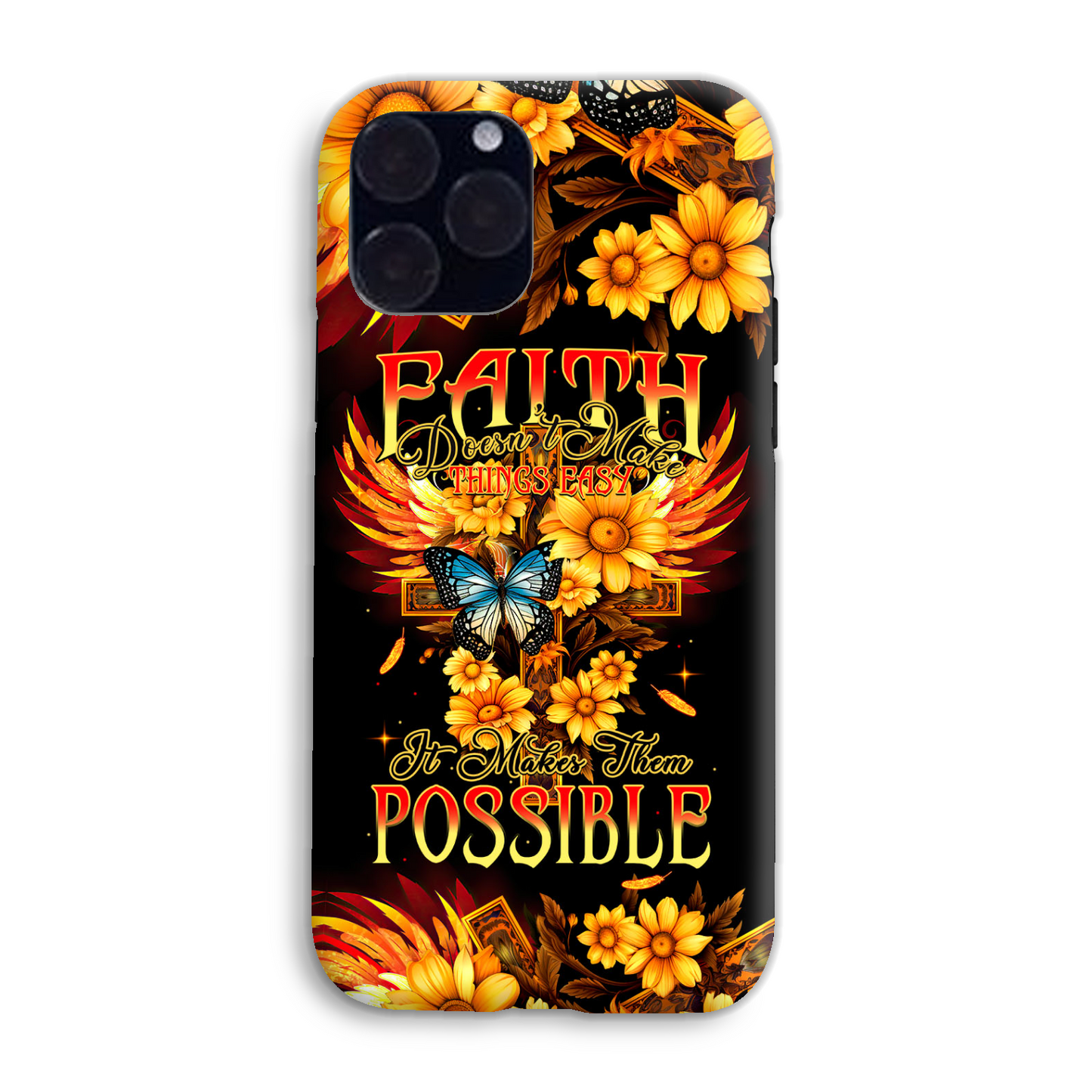 Faith Doesn't Make Things Easy Phone Case - Tytm2706231