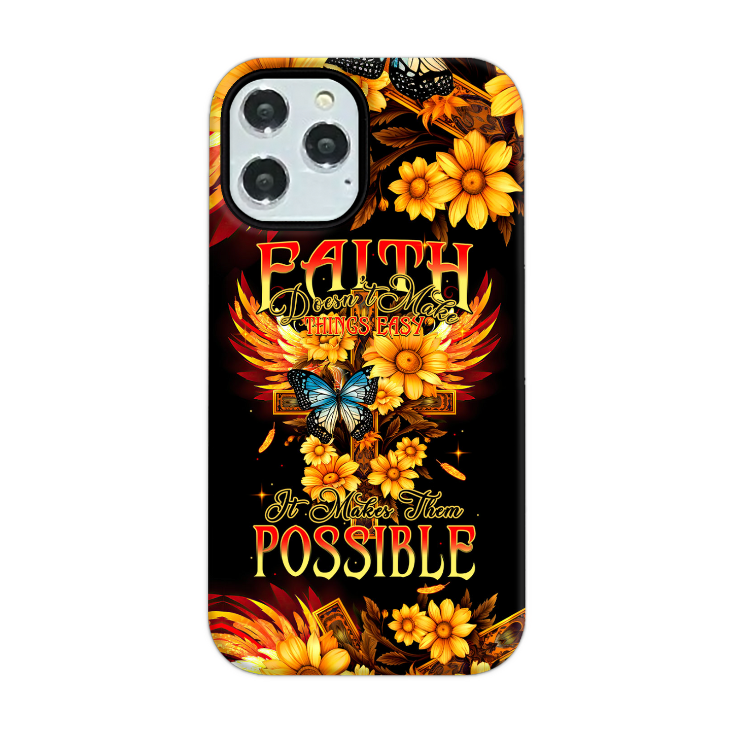 Faith Doesn't Make Things Easy Phone Case - Tytm2706231