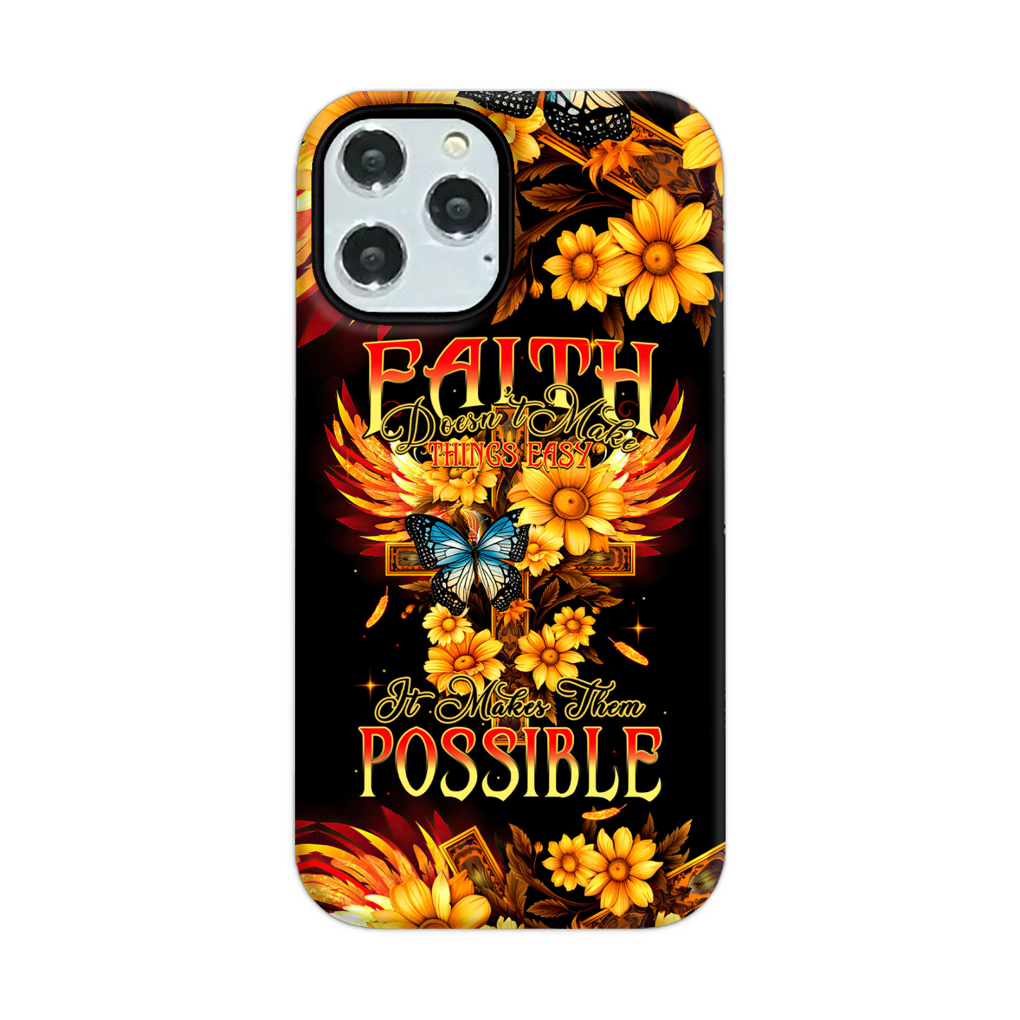 Faith Doesn't Make Things Easy Phone Case - Tytm2706231