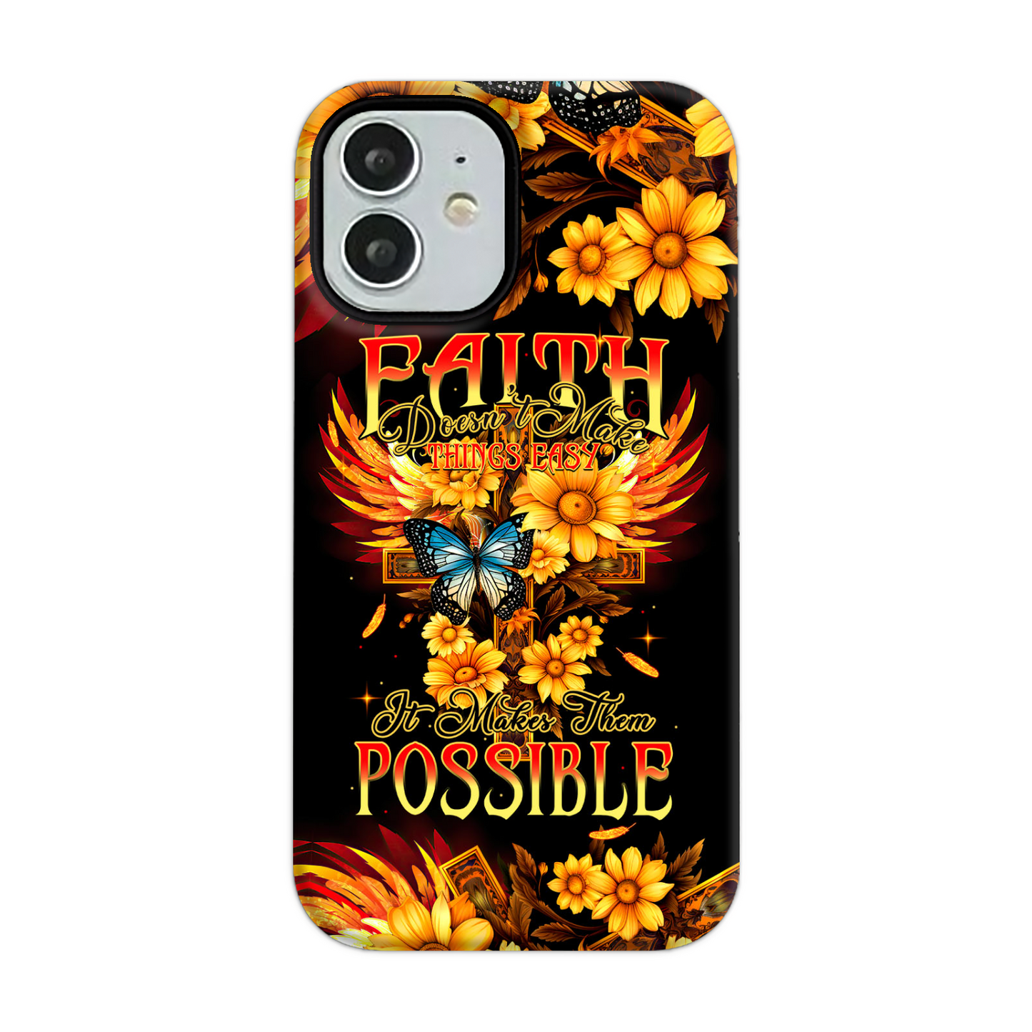 Faith Doesn't Make Things Easy Phone Case - Tytm2706231