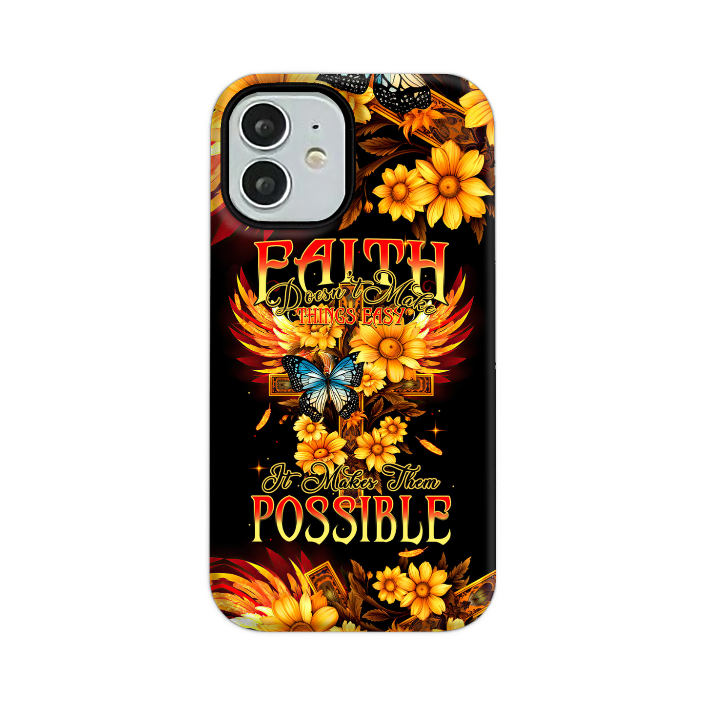 Faith Doesn't Make Things Easy Phone Case - Tytm2706231