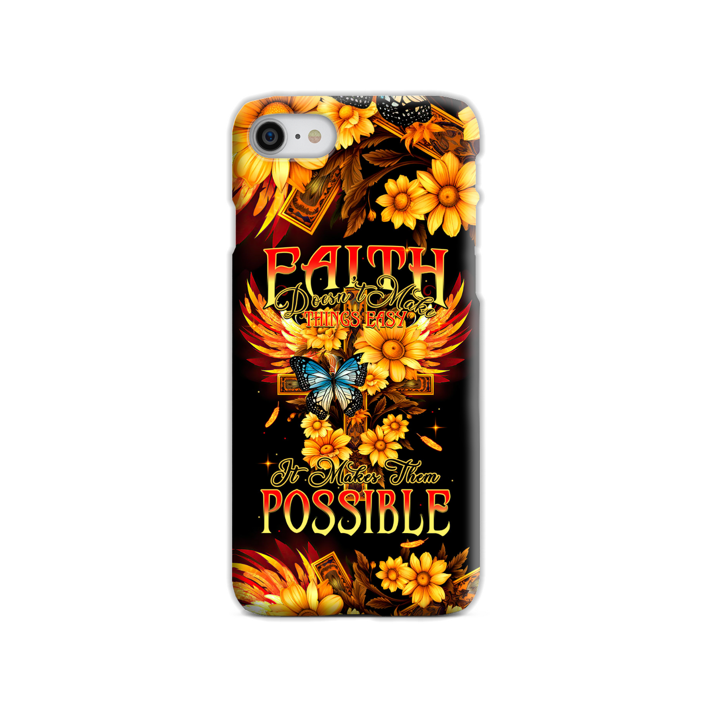 Faith Doesn't Make Things Easy Phone Case - Tytm2706231