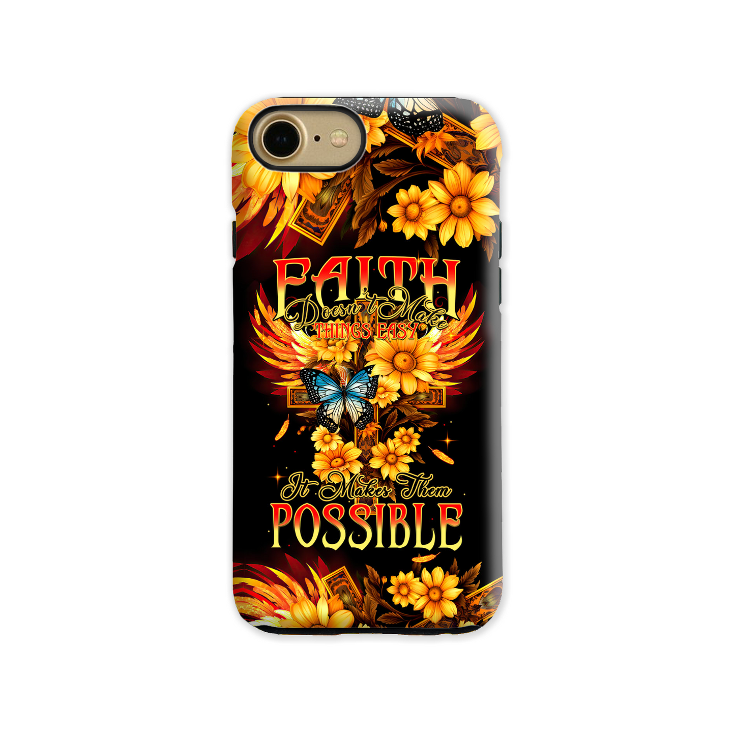 Faith Doesn't Make Things Easy Phone Case - Tytm2706231