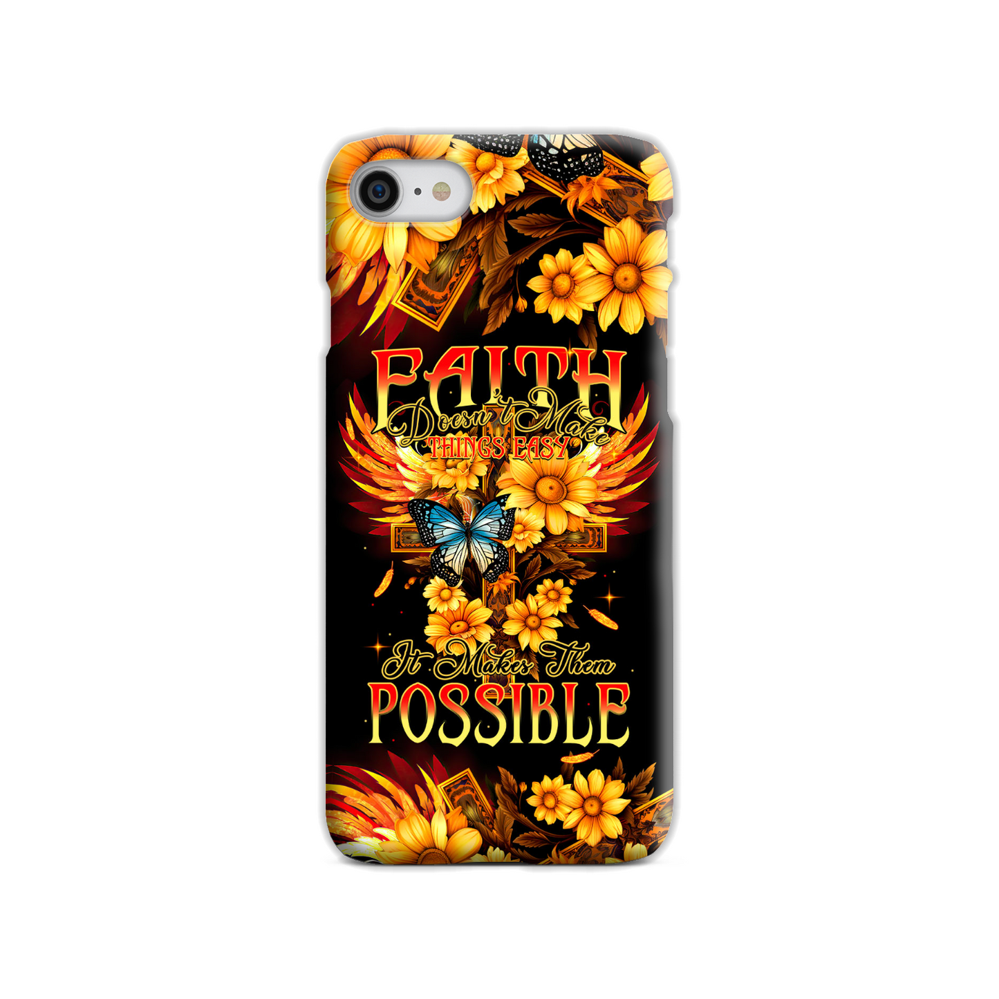 Faith Doesn't Make Things Easy Phone Case - Tytm2706231