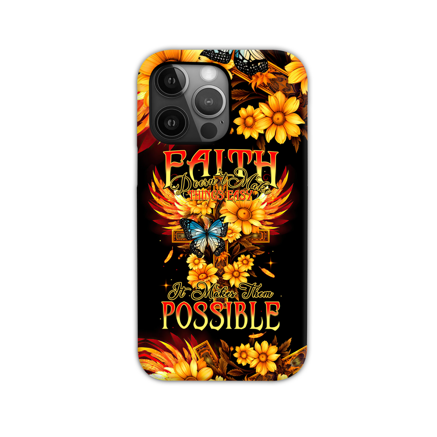 Faith Doesn't Make Things Easy Phone Case - Tytm2706231