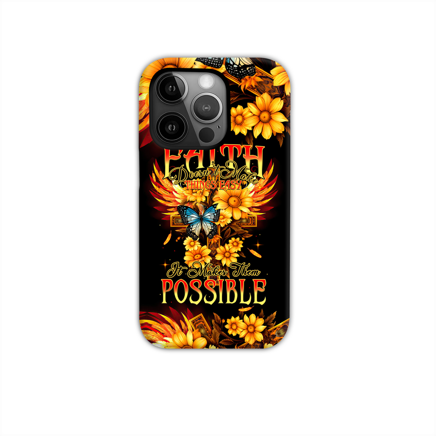 Faith Doesn't Make Things Easy Phone Case - Tytm2706231