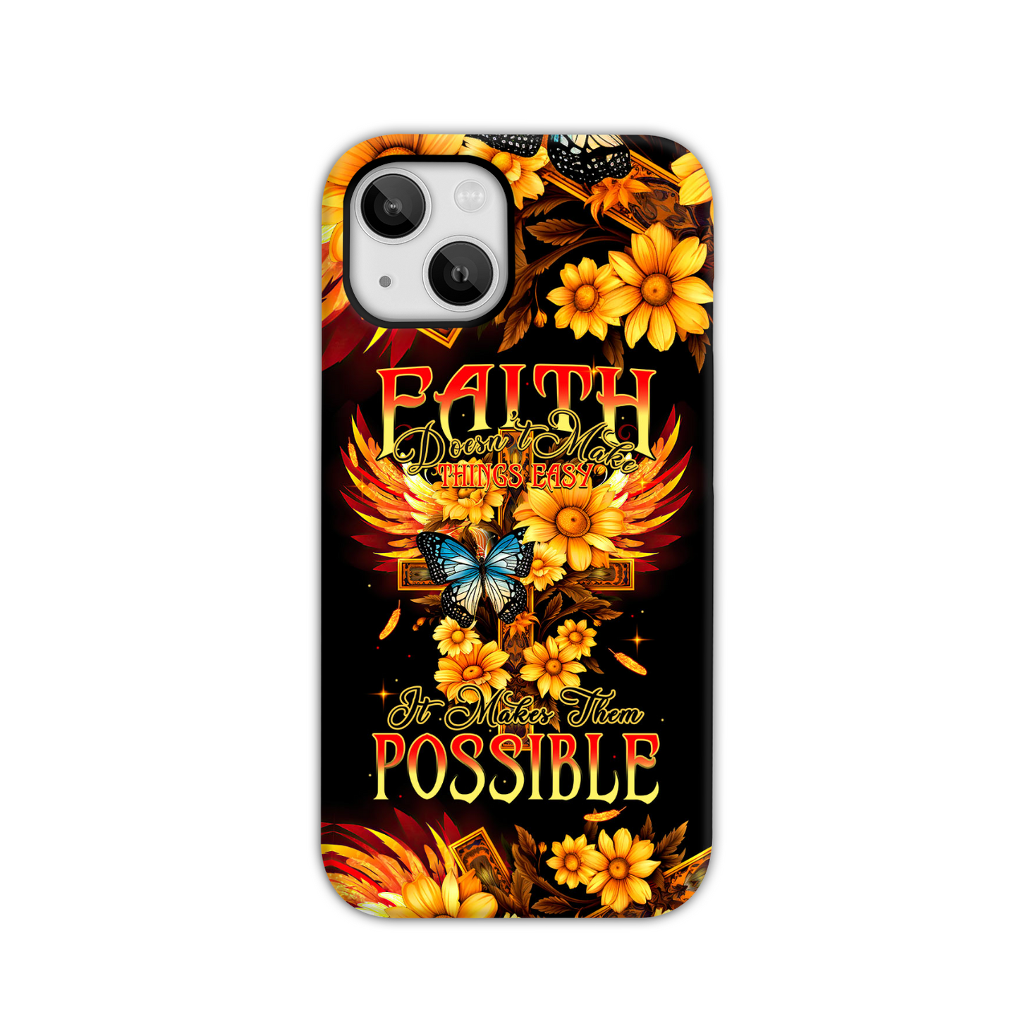Faith Doesn't Make Things Easy Phone Case - Tytm2706231