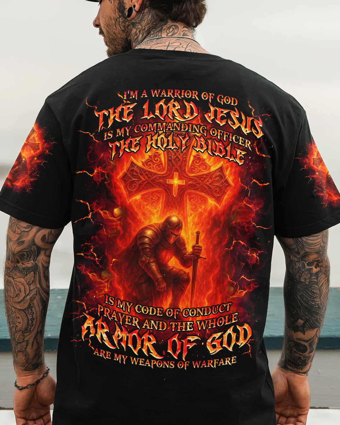 I'm A Warrior Of God Men's All Over Print Shirt - Tlnz0606253
