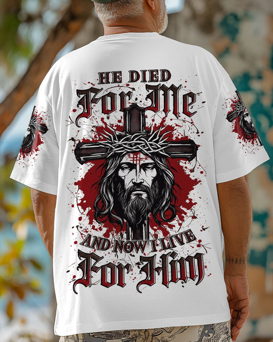 He Died For Me Men's All Over Print Shirt - Yhln2103254