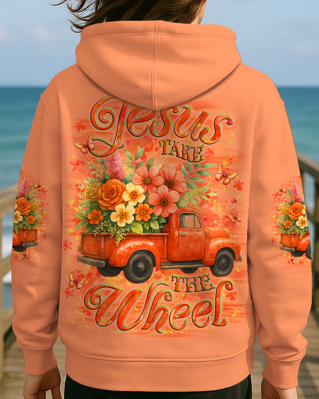 Jesus Take The Wheel Women's All Over Print Shirt - Yhlt1906251