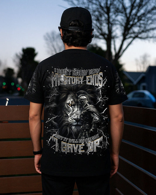 I Don't Know How My Story Ends Warrior Men's All Over Print Shirt - Tlnt2204253