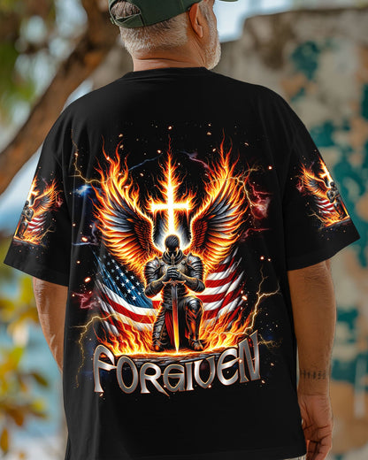 Forgiven Warrior Wings Men's All Over Print Shirt  - Tlnt0703254