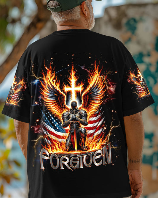 Forgiven Warrior Wings Men's All Over Print Shirt  - Tlnt0703254