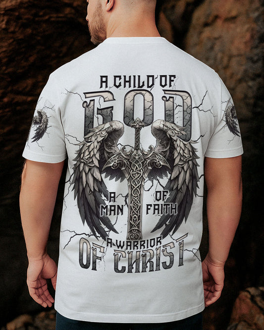 A Warrior Of Christ Men's All Over Print Shirt -  Tlnt0306252