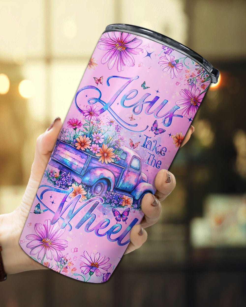 Jesus Take The Wheel Tumbler - Tyqy1806254