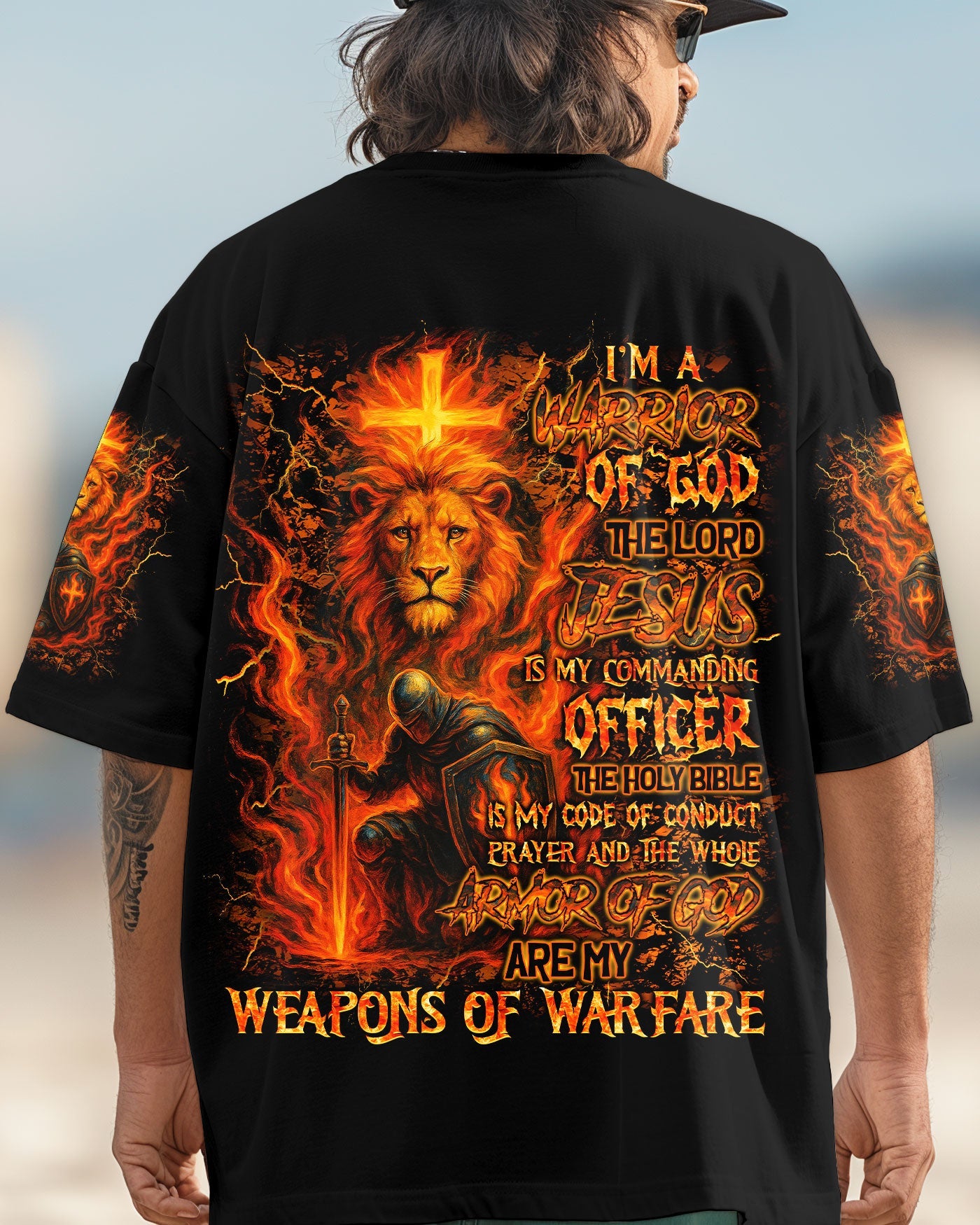I'm A Warrior Of God Men's All Over Print Shirt  - Tlnt1706252