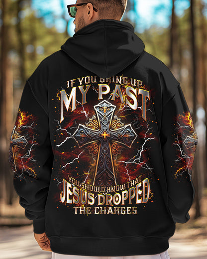 Jesus Dropped The Charges Men's All Over Print Shirt - Tlnt0406252