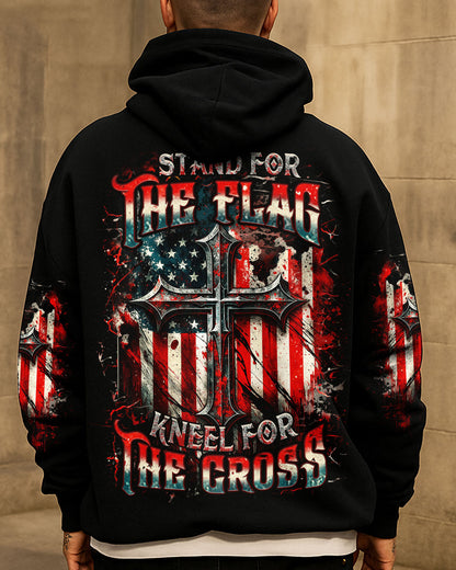 Stand For The Flag Kneel For The Cross Men's All Over Print Shirt - Yhhn1906254