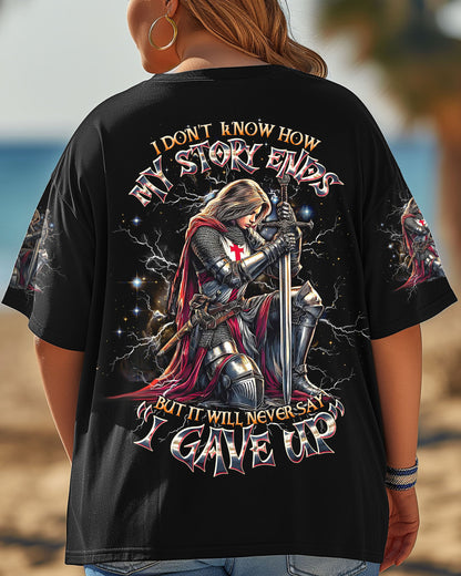 I Don't Know How My Story Ends Warrior Women's All Over Print Shirt   - Tltw1605253