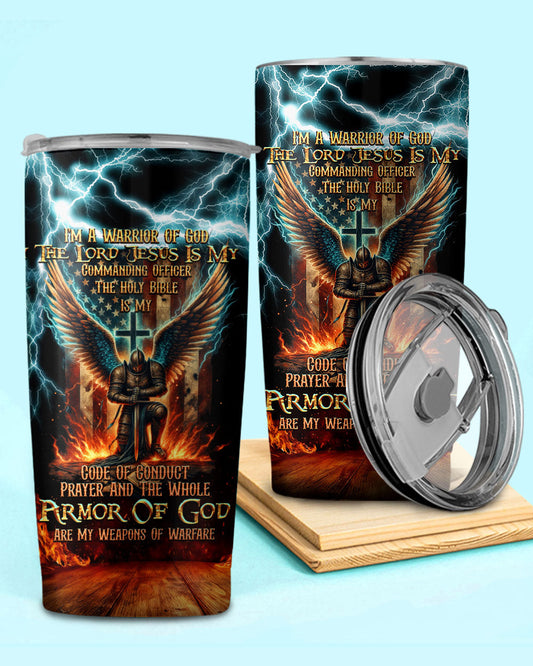 I'm A Warrior Of God Tumbler - Tytd041123