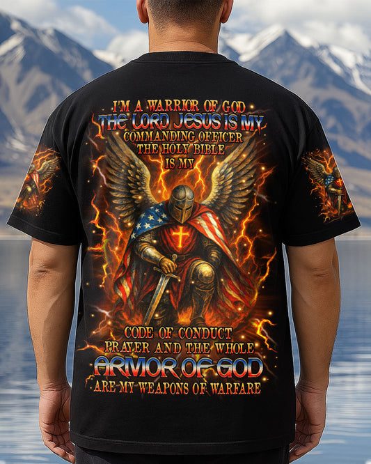 I'm A Warrior Of God Men's All Over Print Shirt - Yhhn2105253
