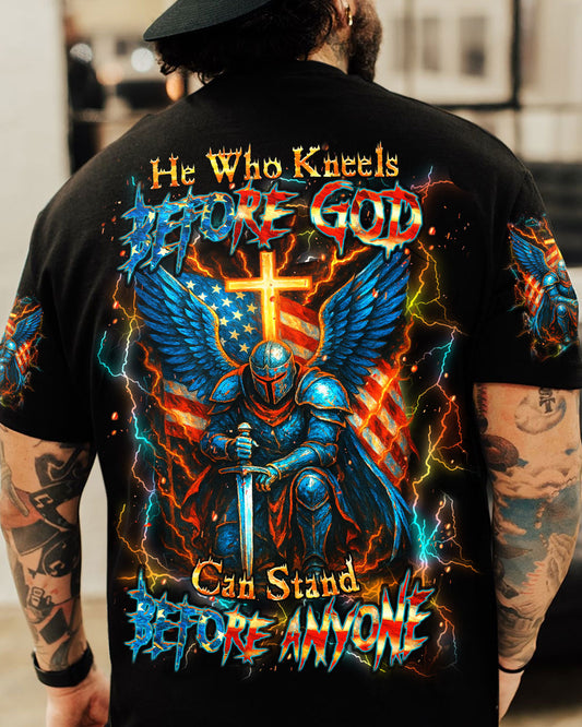 He Who Kneels Before God Warrior Men's All Over Print Shirt - Yhhn2706253
