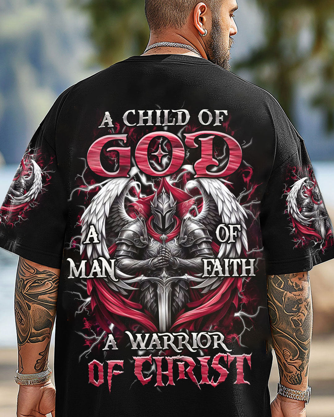 A Warrior Of Christ Men's All Over Print Shirt - Yhhn0904253